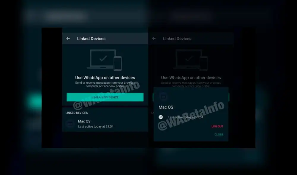 WhatsApp te permitiría abrir tu misma cuenta hasta en cuatro dispositivos diferentes [FOTOS]