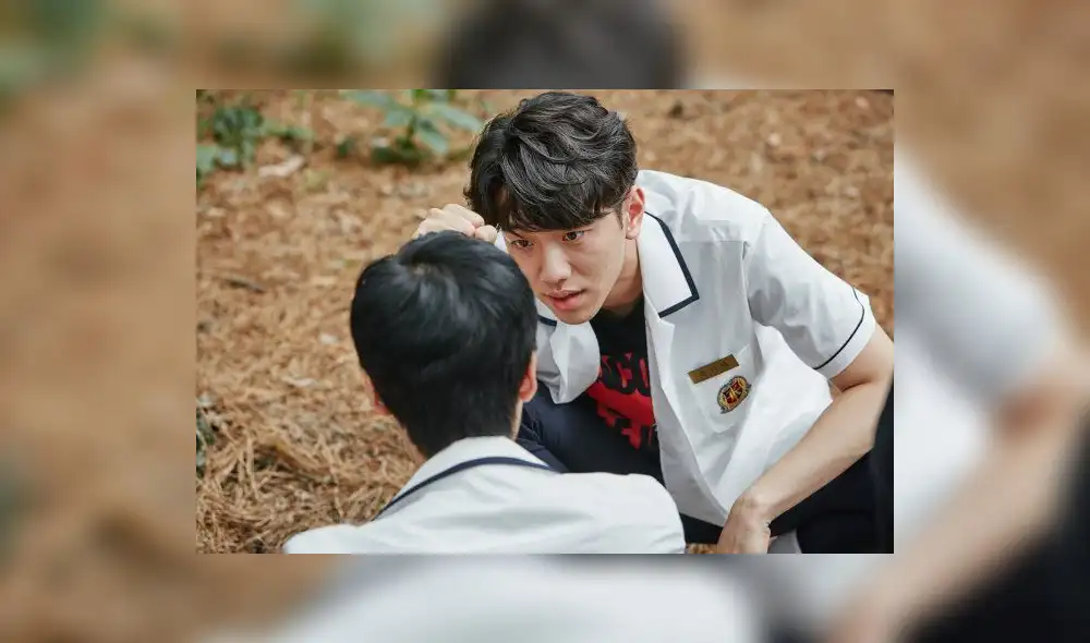 Nam Yoon Soo interpreta a Gi Tae en Extracurricular (Netflix, 2020)