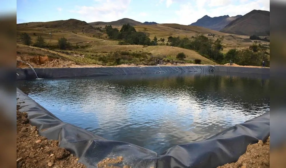 Reservorio más grande podrá almacenar 4 mil 400 metros cubicos de agua.