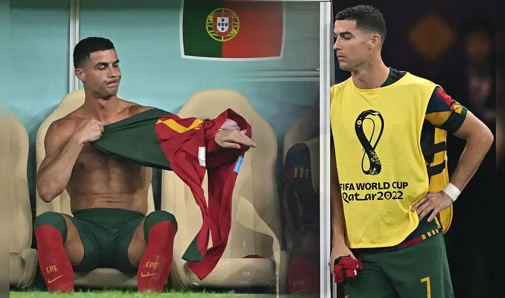 Cristiano Ronaldo solo marcó un gol en el Mundial Qatar 2022. Foto: composición LR/AFP Cristiano Ronaldo solo marcó un gol en el Mundial Qatar 2022. Foto: composición LR/AFP