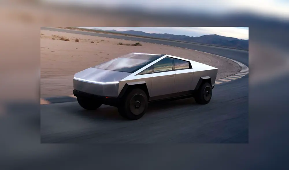 Cybertruck de la empresa Tesla. Foto: Página oficial.