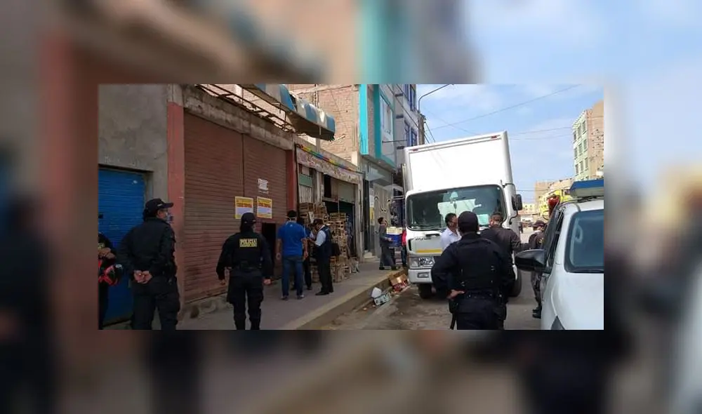 Policía Nacional apoyó en la intervención. Policía Nacional apoyó en la intervención.