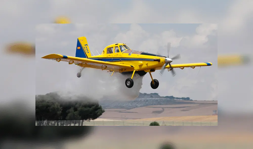 La nave tiene una capacidad de 3 104 litros de agua y autonomía de vuelo de 3, 7 horas. Foto: Difusión La nave tiene una capacidad de 3 104 litros de agua y autonomía de vuelo de 3, 7 horas. Foto: Difusión