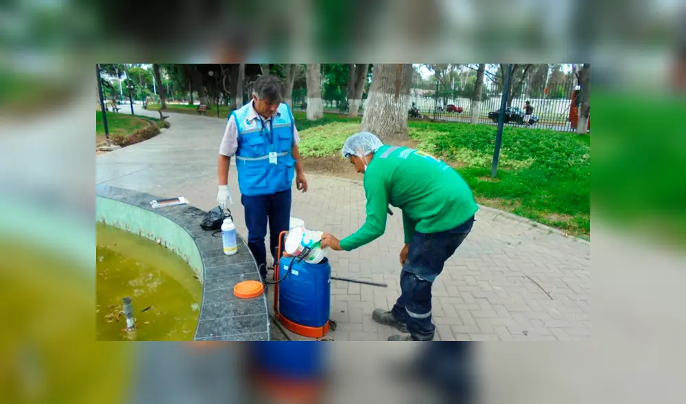 Jesús María: parques Campo de Marte y Próceres de la Independencia eran focos infecciosos