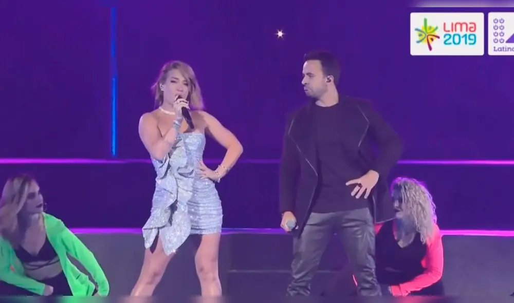 Leslie Shaw hizo dúo con Luis Fonsi y hasta cantó en inglés