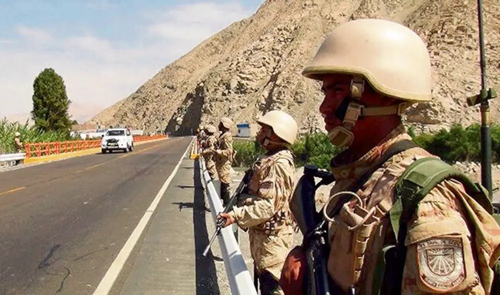 Fuerzas Armadas en el Valle de Tambo Fuerzas Armadas en el Valle de Tambo