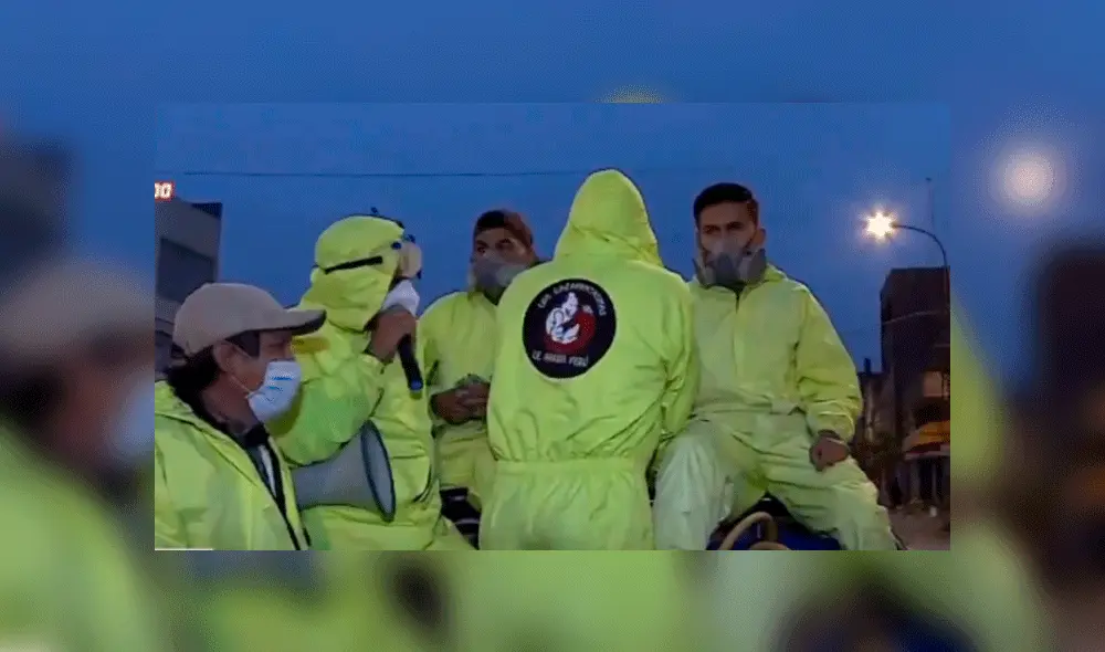 El grupo decidió actuar en las zonas donde las autoridades tardan en llegar. Foto: captura Latina.