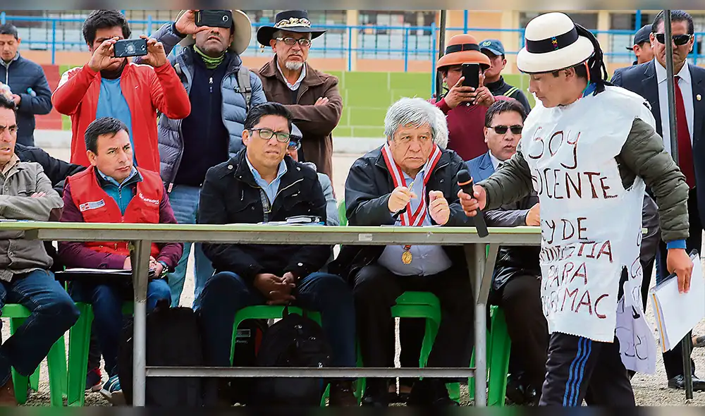 Las Bambas: instalan Mesa Técnica de DDHH y Justicia [VIDEOS]
