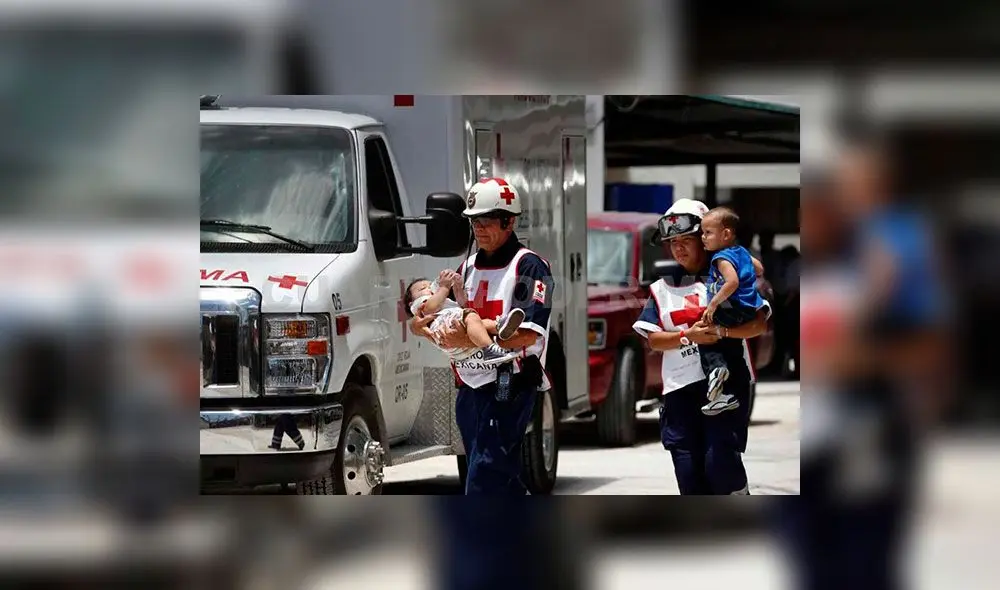 Cruz Roja Mexicana. Foto: