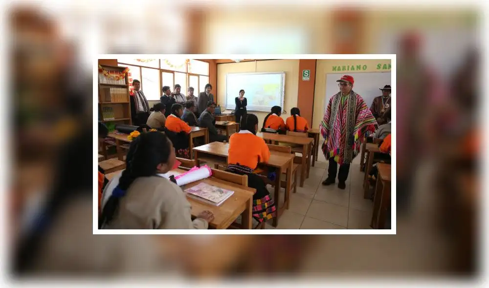  Inauguran moderno colegio en el distrito cusqueño de Urcos
