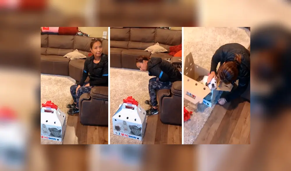 Desliza las imágenes hacia la izquierda para apreciar la emotiva sorpresa que prepararon unos jóvenes a su madre.