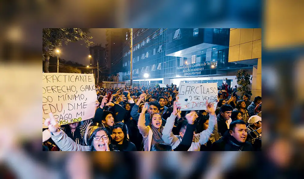Protesta. Miles de alumnos viven una gran incertidumbre. (Foto: J. Reyes)