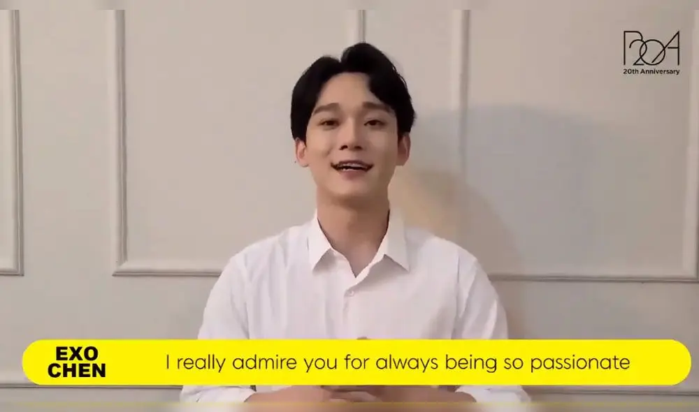 Desliza para ver más fotos del mensaje de Jongdae de EXO a Boa por dos décadas de artista. Créditos: SM Entertainment Desliza para ver más fotos del mensaje de Jongdae de EXO a Boa por dos décadas de artista. Créditos: SM Entertainment