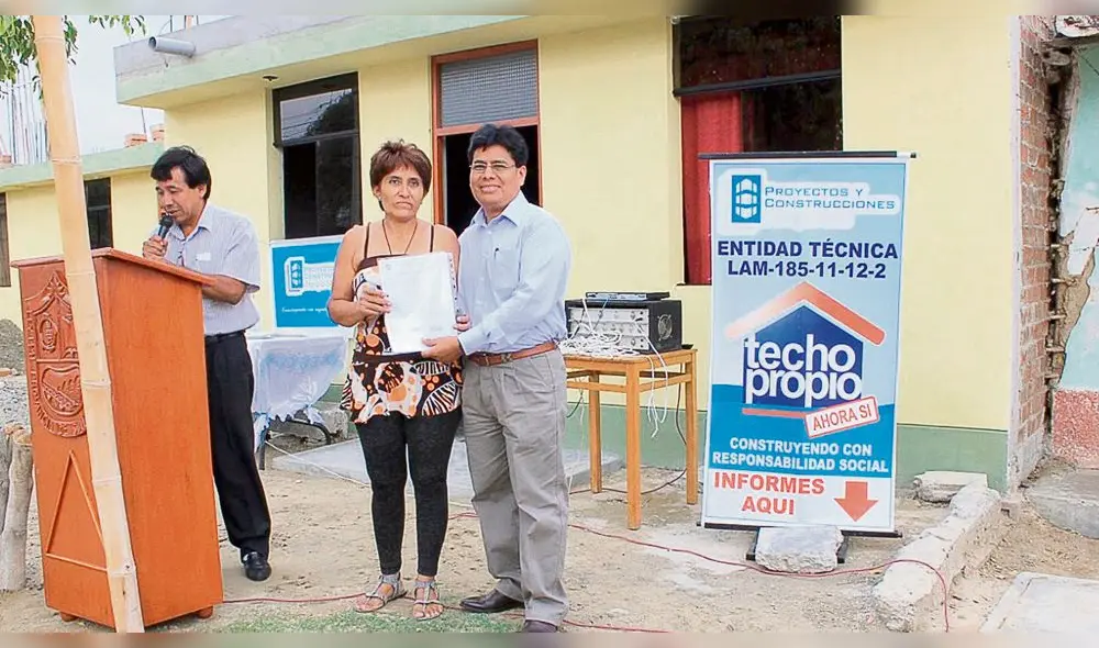 Damnificados por El Niño costero podrán acceder al Bono Familiar Habitacional