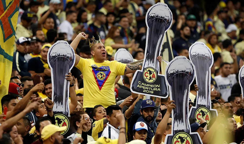Richard Sánchez marcó el 2-0 en el América vs Monterrey por la final de la Liga MX 2019. Foto: EFE