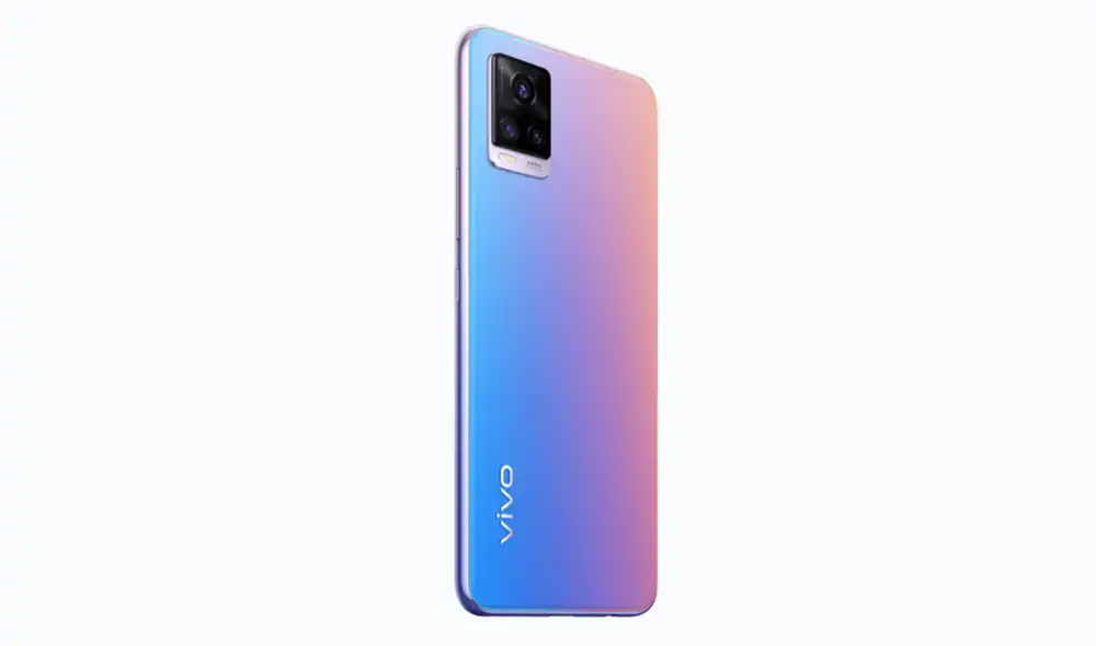 Diseño del nuevo Vivo V20. Foto: Vivo