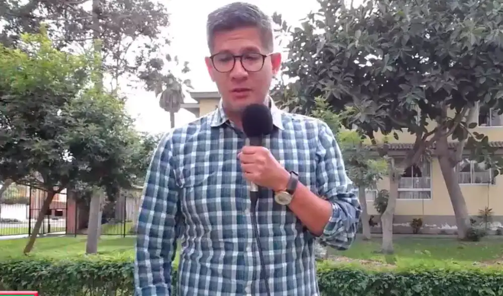 Erick Osores pidió disculpa entre lágrimas.