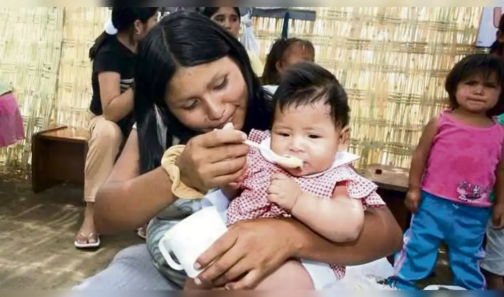 La desnutrición y la anemia sin reducción visible