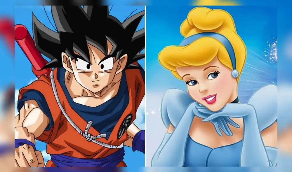 Dragon ball tendría un guiño con Cenicienta. Créditos: composición