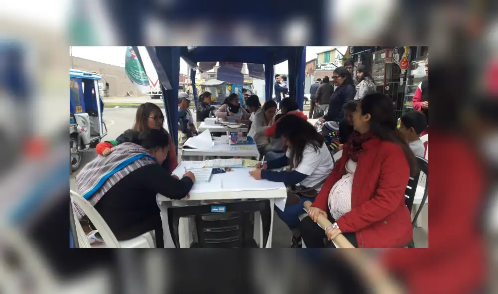 Santa Anita: realizan campaña de despistaje contra anemia infantil