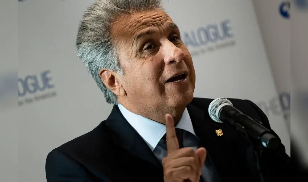 Moreno acusa a Maduro y Correa de querer desestabilizar su gobierno. Foto: AFP. Moreno acusa a Maduro y Correa de querer desestabilizar su gobierno. Foto: AFP.