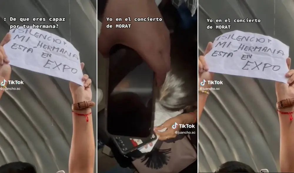 El clip ha alcanzado más de 700.000 visualizaciones en TikTok. Video: @juancho.sc/TikTok El clip ha alcanzado más de 700.000 visualizaciones en TikTok. Video: @juancho.sc/TikTok