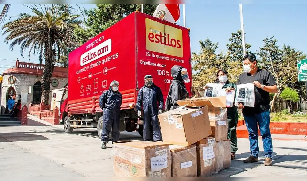 Empresa Estilos hizo aporte en hospital Goyeneche.