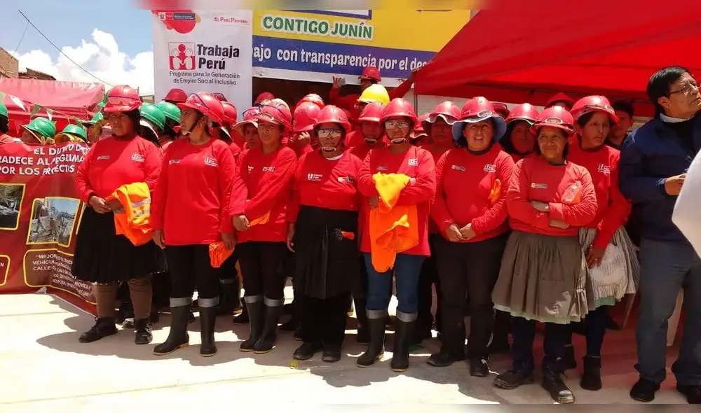 Junín: Trabaja Perú promovió más de 700 empleos temporales [FOTOS]