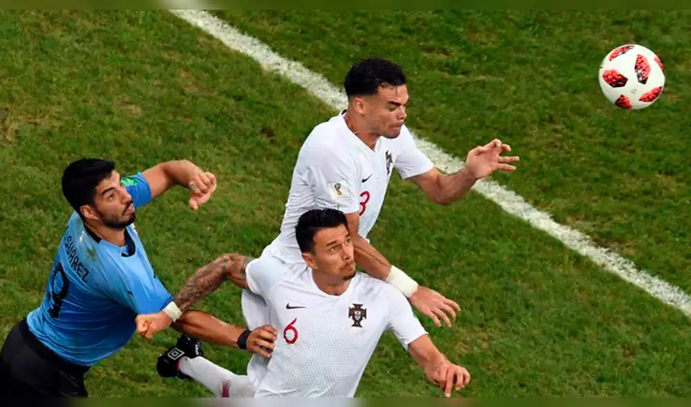 Uruguay vs Portugal: El gol de Pepe para el 1-1 por octavos de final | VIDEO
