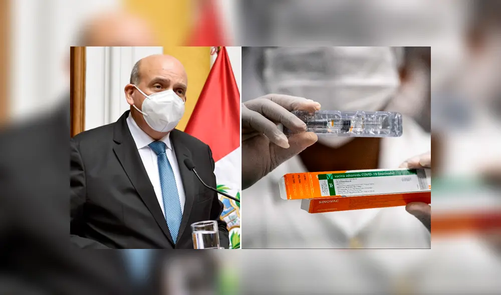 Canciller confirmó que Perú ya está en negociaciones para obtener la vacuna. Composición: Andina/EFE