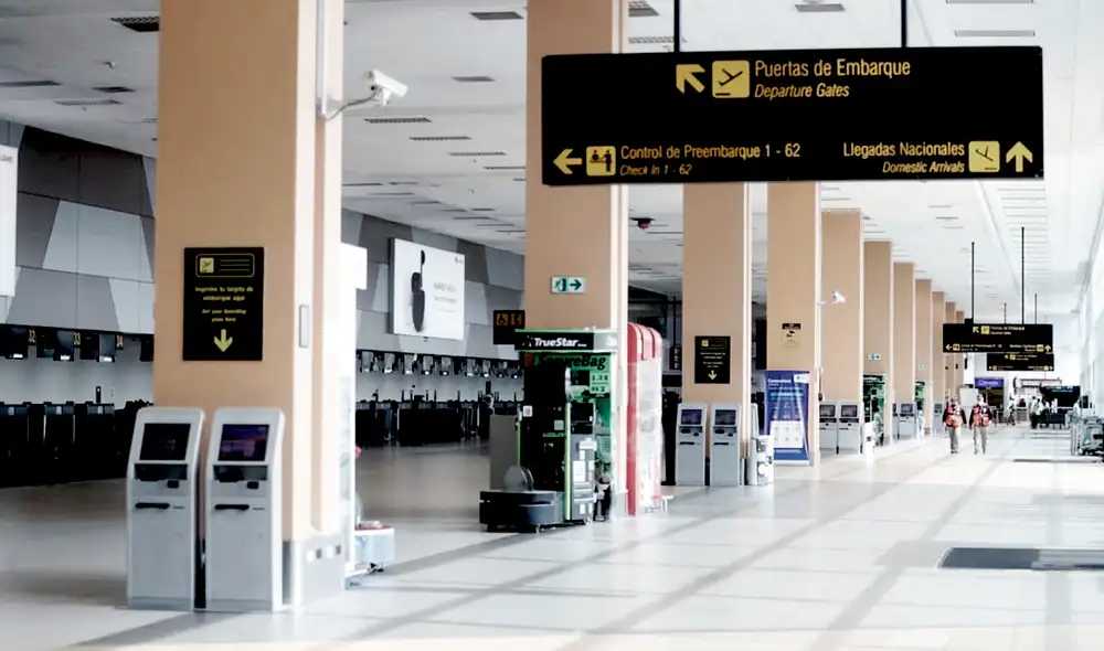 Aeropuerto Jorge Chávez. Foto: El Peruano