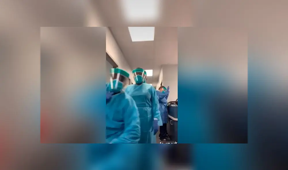 Desliza las fotografías para ver parte del divertido momento que revelaron estas jóvenes enfermeras de EE. UU. Foto: Captura/TikTok Desliza las fotografías para ver parte del divertido momento que revelaron estas jóvenes enfermeras de EE. UU. Foto: Captura/TikTok