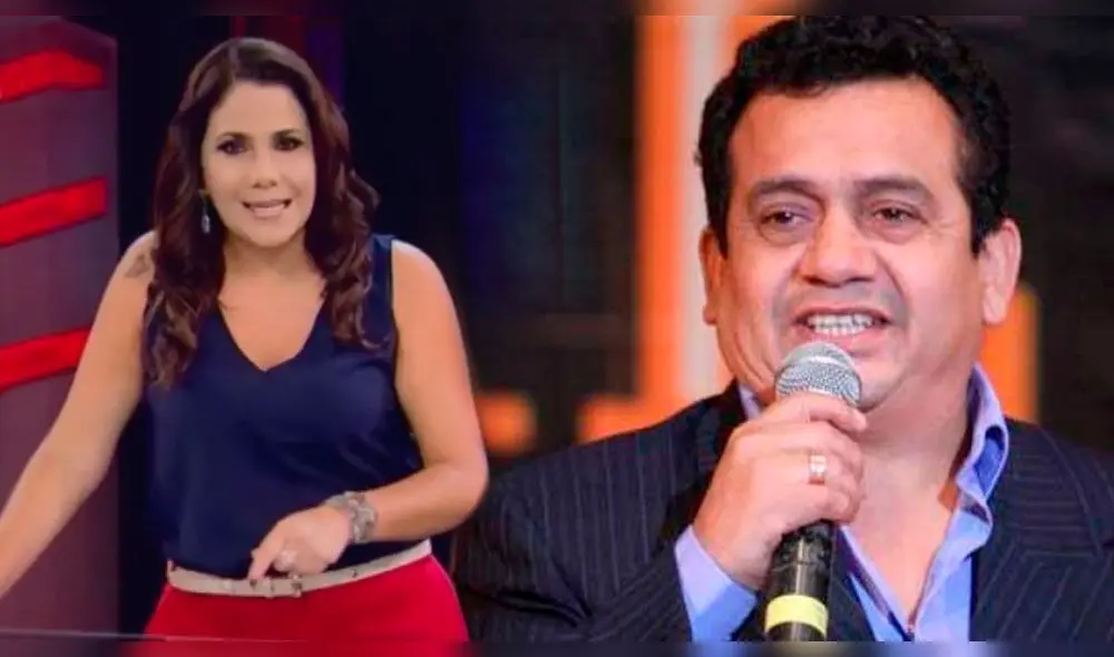 La periodista repudia actitud agresiva del 'Ruiseñor de la cumbia'.