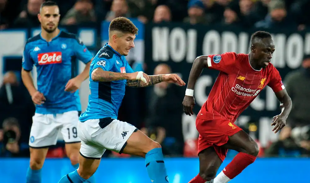 Liverpool vs. Napoli por la Champions League Liverpool vs. Napoli por la Champions League