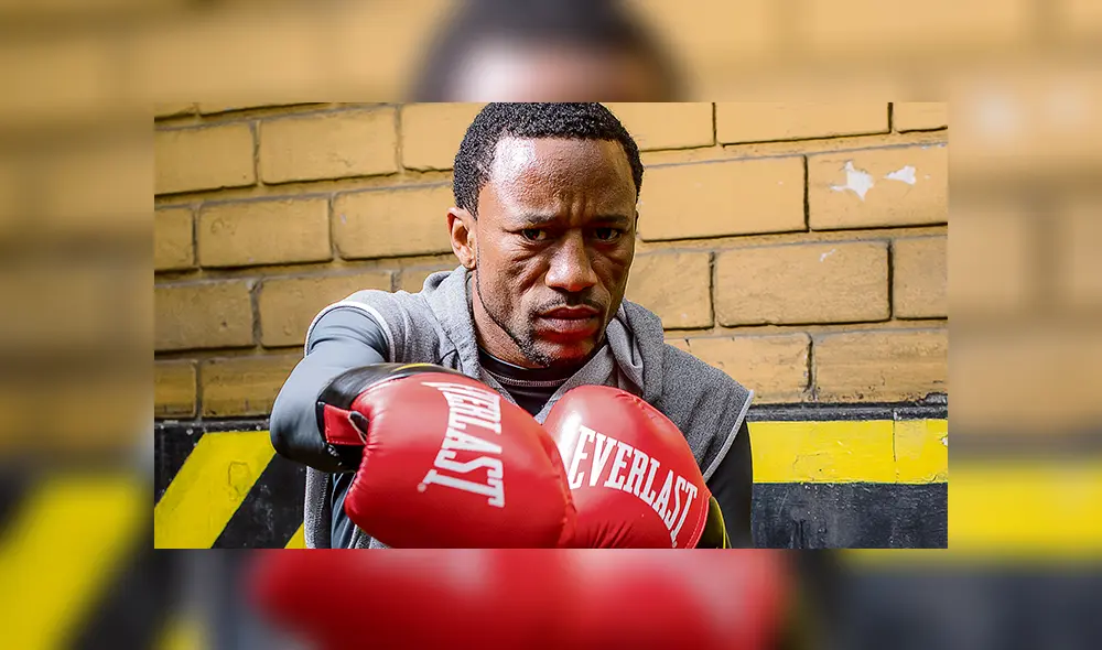 Carlos ‘Mina’ Zambrano, boxeador peruano.