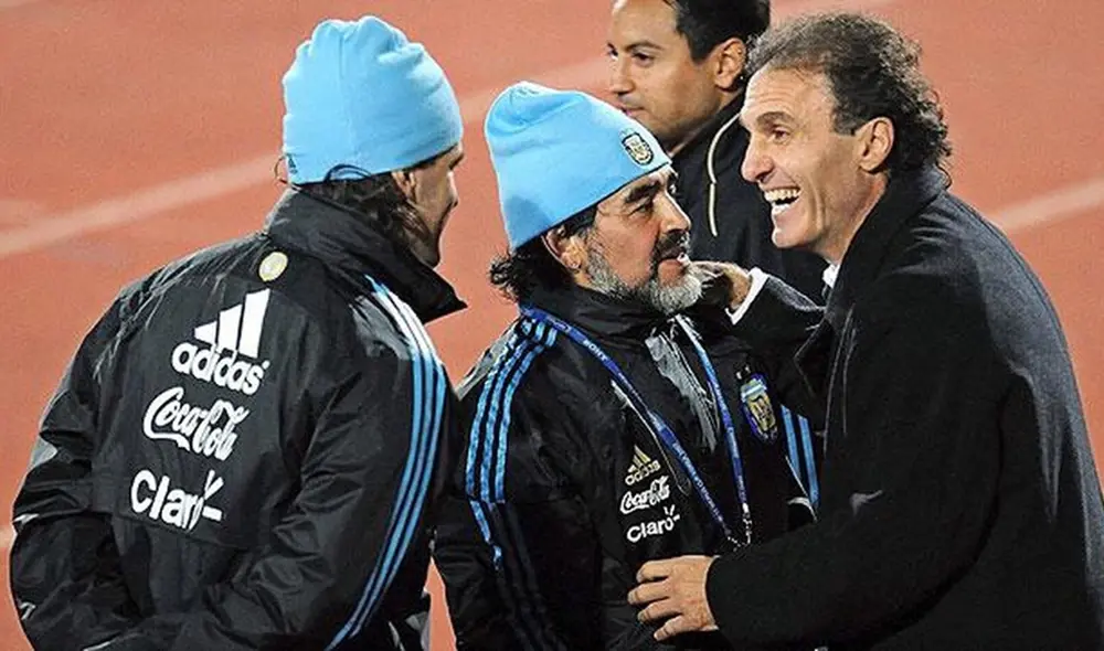 Diego Maradona - Oscar Ruggeri