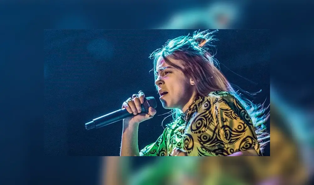 Billie Eilish compone sus propias canciones junto con a  su hermano Finneas. (Foto: Internet)