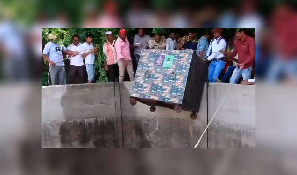 YouTube viral: peligrosa criatura aparece en misterioso pozo y pobladores quedan en shock [VIDEO]