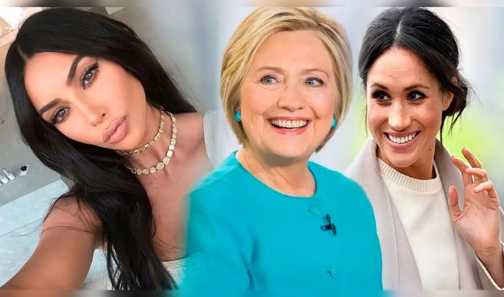Kim Kardashian y Hillary Clinton apoyan a Meghan Markle