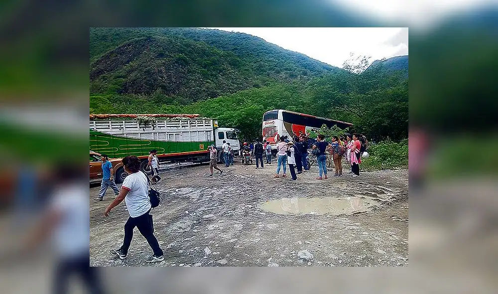 Huaicos y deslizamientos incomunican al nororiente con la costa norte del país