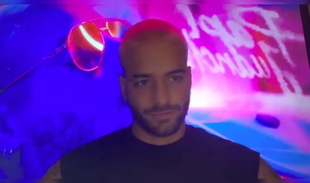 Más de 200.000 personas sintonizaron la transmisión en vivo de Maluma. | Foto: Instagram