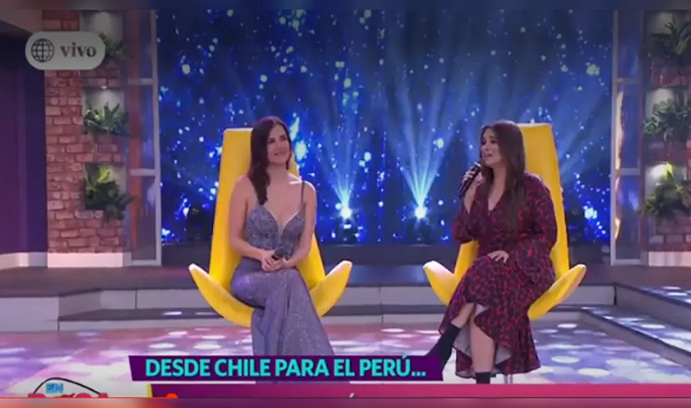 Myriam Hernández visitó el set de televisión de En boca de todos