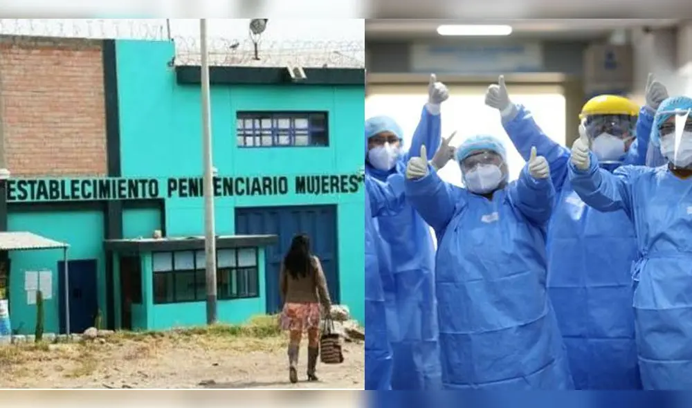 Internas penal de mujeres Arequipa.