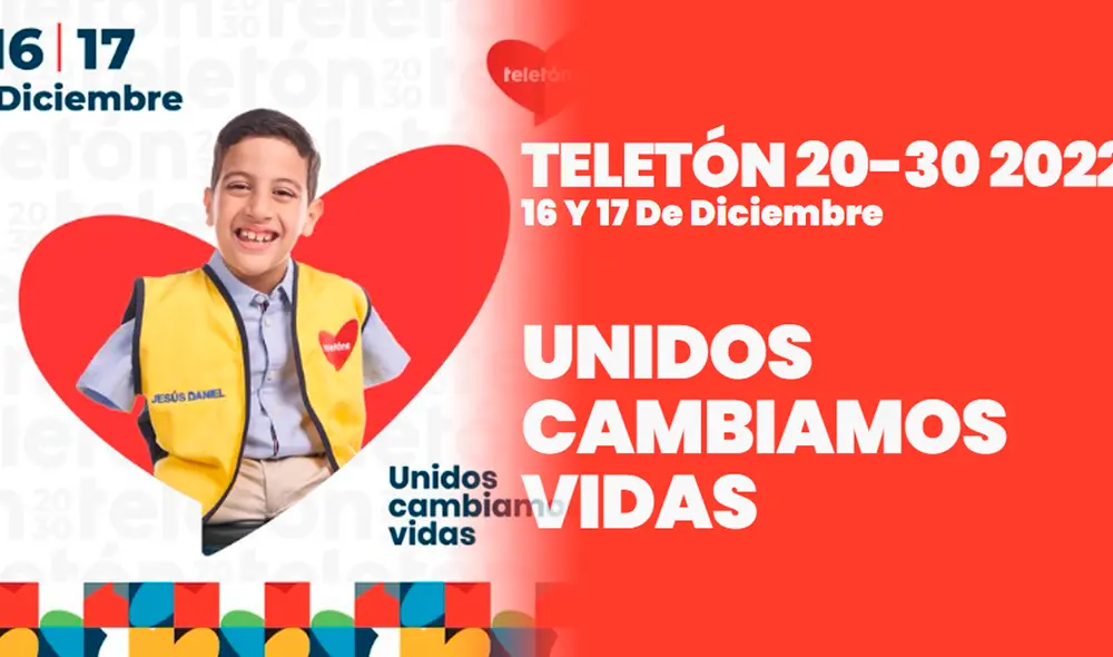 Foto: composición LR/Web y Twitter Teletón 20-30 Foto: composición LR/Web y Twitter Teletón 20-30