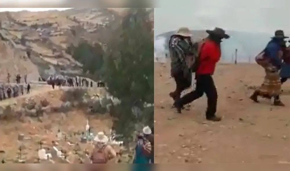 Cusco: 15 heridos deja enfrentamientos entre Policía y comuneros por bloqueo del Corredor del Sur Cusco: 15 heridos deja enfrentamientos entre Policía y comuneros por bloqueo del Corredor del Sur