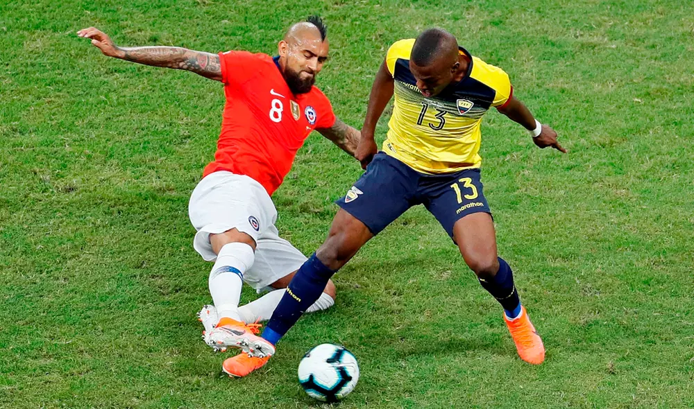 Sigue aquí EN VIVO ONLINE el Ecuador vs. Chile por el Grupo C de la Copa América 2019. | Foto: EFE Sigue aquí EN VIVO ONLINE el Ecuador vs. Chile por el Grupo C de la Copa América 2019. | Foto: EFE