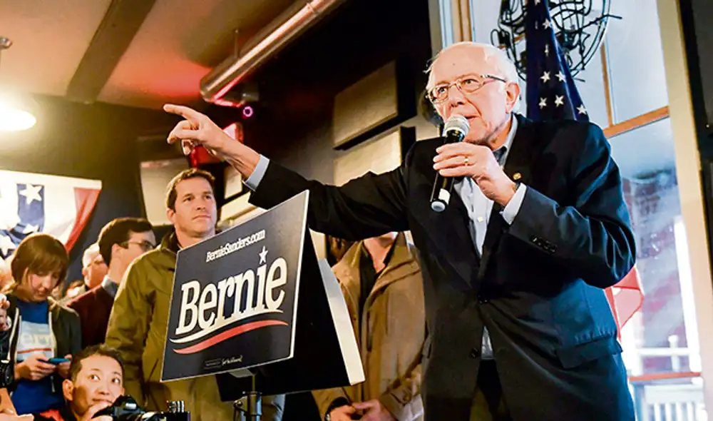 Confiado. Sanders dijo que tenía el "presentimiento" de que Iowa le enviaría a toda EEUU un buen mensaje a su favor. (EFE) Confiado. Sanders dijo que tenía el "presentimiento" de que Iowa le enviaría a toda EEUU un buen mensaje a su favor. (EFE)