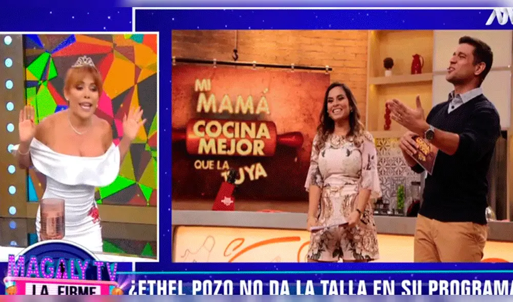 Ethel Pozo confiesa que quiere entrevistar a Magaly Medina en “América Hoy”