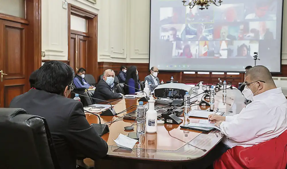 vicente zeballos ministros poder ejecutivo pcm