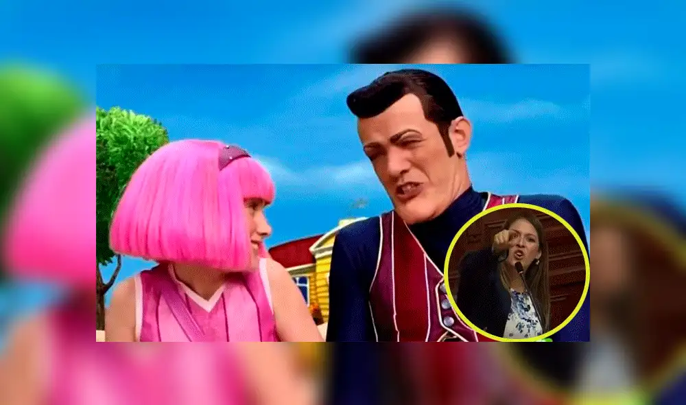 Yeni Vilcatoma utiliza canción de Lazy Town para criticar el actual panorama político [VIDEO]